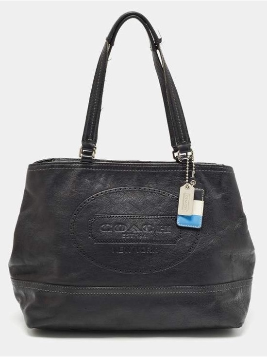 Coach Handbags - Authentic Coach Hamptons Weekend Perforated Leather Tote Bag